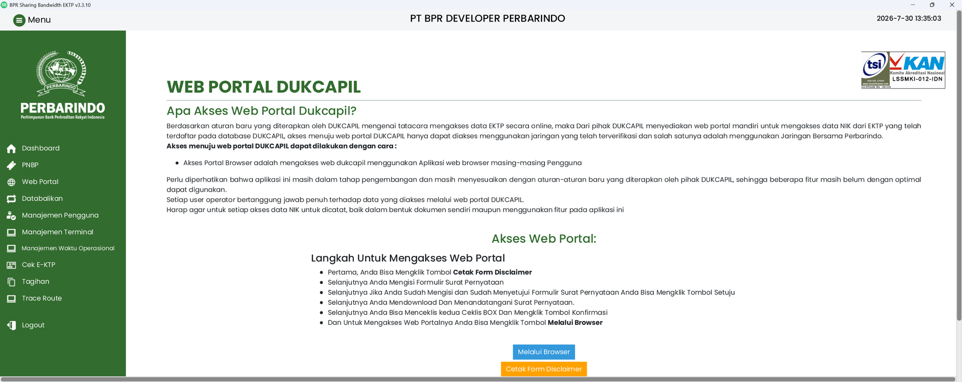 Web Portal